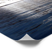 ノルウェーの夜明け ポスター (角)