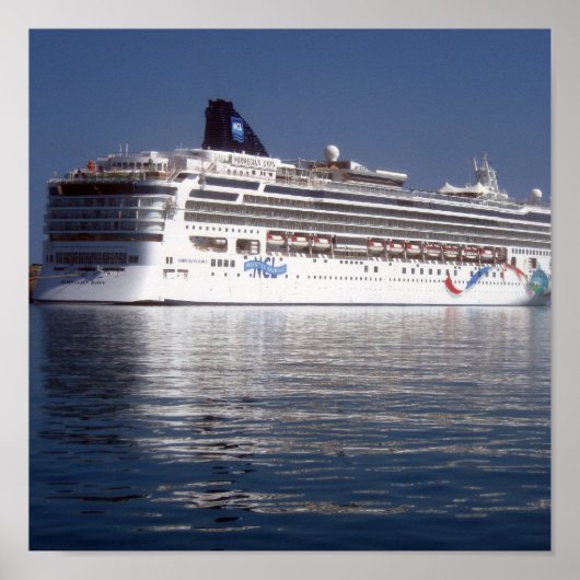 ノルウェーの夜明け ポスター (正面)