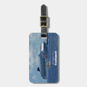 ノルウェーの太陽、コズメル、メキシコ ラゲッジタグ (正面縦)