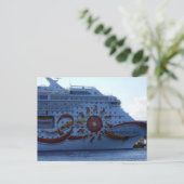 ノルウェーの太陽 ポストカード (スタンド正面)