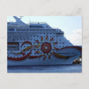 ノルウェーの太陽 ポストカード