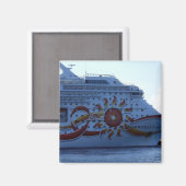 ノルウェーの太陽 マグネット (正面/裏面)