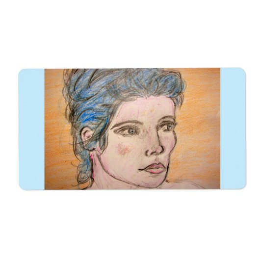 ノルウェーの少女 ラベル (正面)