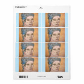 ノルウェーの少女 ラベル (フルシート)