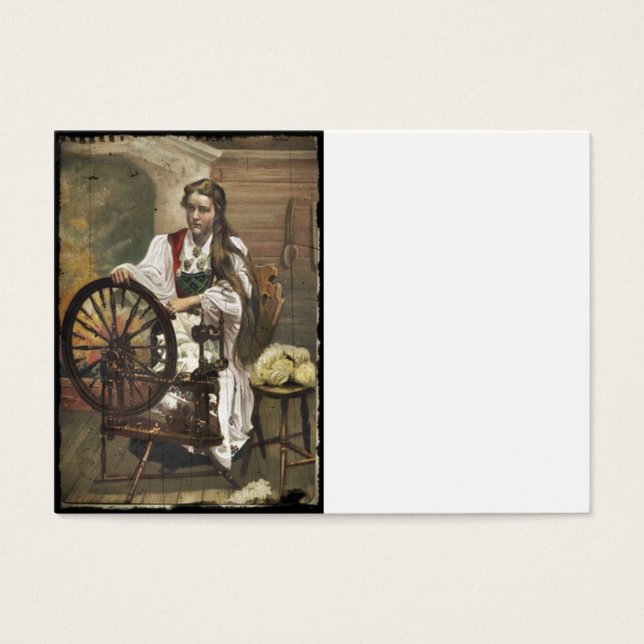 ノルウェーの少女A回転ホイール (正面)