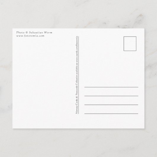 ノルウェーの山々の風景の写真 ポストカード (裏面)