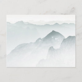 ノルウェーの山々 ポストカード