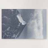 ノルウェーの山の風景の写真 ジグソーパズル (横)