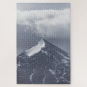 ノルウェーの山の風景の写真 ジグソーパズル (縦)