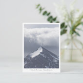 ノルウェーの山の風景の写真 ポストカード (スタンド正面)