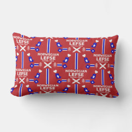 ノルウェーの左フラットブレッドエプロン ランバークッション