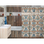 ノルウェーの庭カスタム園 シャワーカーテン