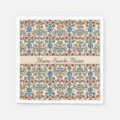 ノルウェーの庭カスタム園 スタンダードカクテルナプキン (正面)