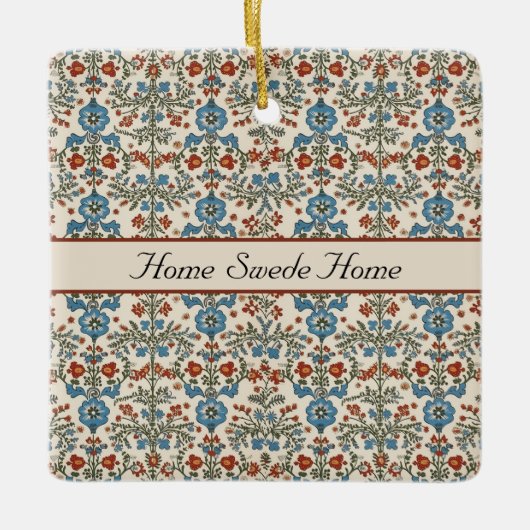 ノルウェーの庭カスタム園 セラミックオーナメント (正面)