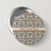 ノルウェーの庭カスタム園 缶バッジ (正面&裏面)