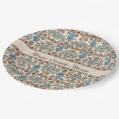 ノルウェーの庭園、カスタム ペーパープレート (アングル)