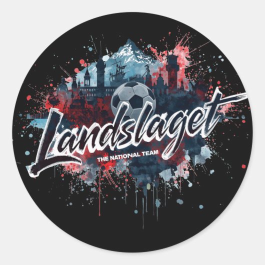 ノルウェーの愛称:Landslaget ラウンドシール (正面)