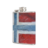 ノルウェーの旗のフラスコ フラスク (左)