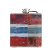 ノルウェーの旗のフラスコ フラスク (裏面)