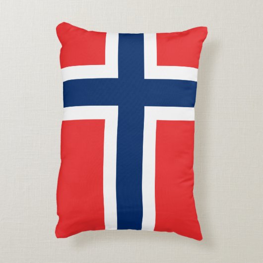 ノルウェーの旗 アクセントクッション (裏面(縦))