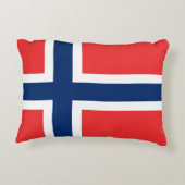 ノルウェーの旗 アクセントクッション (裏面)