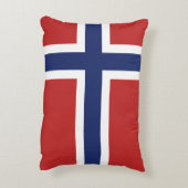 ノルウェーの旗 アクセントクッション (裏面(縦))