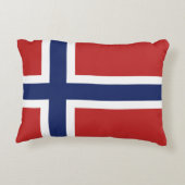 ノルウェーの旗 アクセントクッション (裏面)