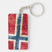ノルウェーの旗 キーホルダー (裏面)