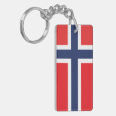 ノルウェーの旗 キーホルダー (正面左)