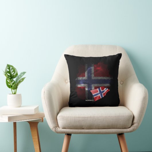 ノルウェーの旗 クッション (椅子)
