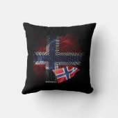 ノルウェーの旗 クッション (裏面)