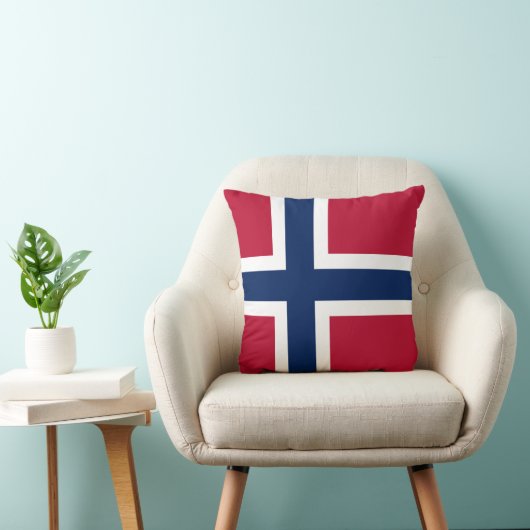ノルウェーの旗 クッション (椅子)