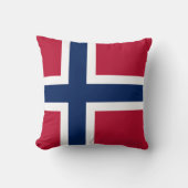 ノルウェーの旗 クッション (正面)