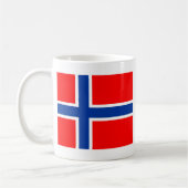 ノルウェーの旗 コーヒーマグカップ (左)