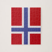 ノルウェーの旗 ジグソーパズル (縦)