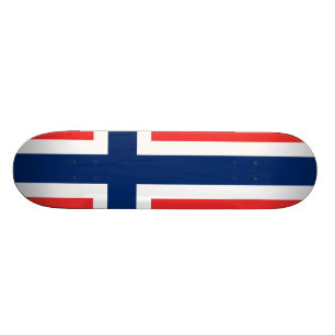 ノルウェーの旗 スケートボード