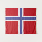 ノルウェーの旗 タペストリー (正面(横))