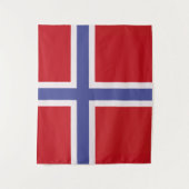 ノルウェーの旗 タペストリー (正面)