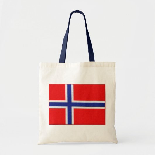 ノルウェーの旗 トートバッグ (正面)