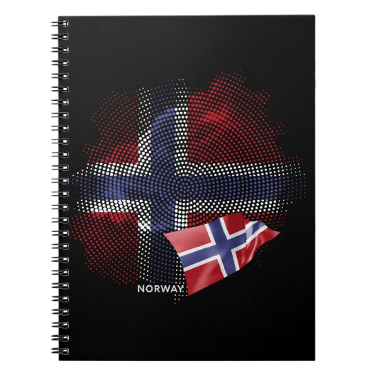ノルウェーの旗 ノートブック (正面)