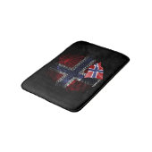 ノルウェーの旗 バスマット (アングル)