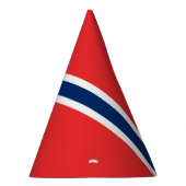 ノルウェーの旗 パーティーハット (右)