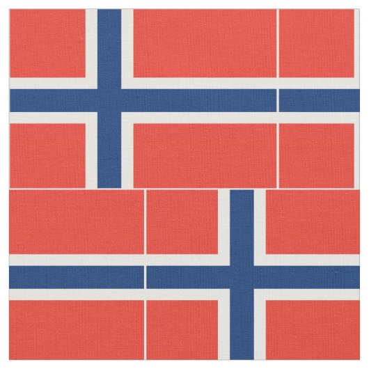 ノルウェーの旗 ファブリック (クローズアップ)