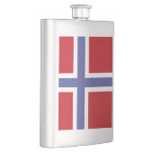 ノルウェーの旗 フラスク (右)
