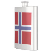 ノルウェーの旗 フラスク (左)