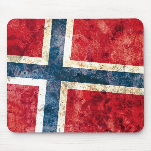 ノルウェーの旗 マウスパッド (正面)
