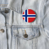 ノルウェーの旗 缶バッジ (インサイチュ)