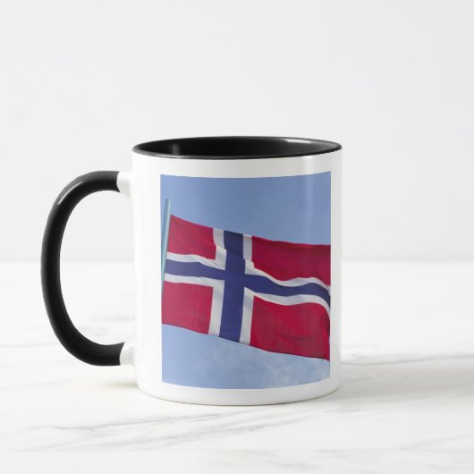 ノルウェーの旗 RF) マグカップ (左)