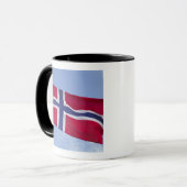 ノルウェーの旗 RF) マグカップ (正面左)