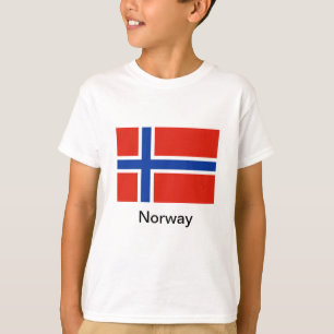 ノルウェーの旗 Tシャツ